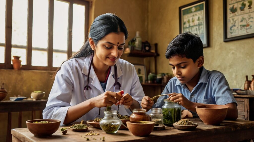 Deworming Using Ayurveda for Children